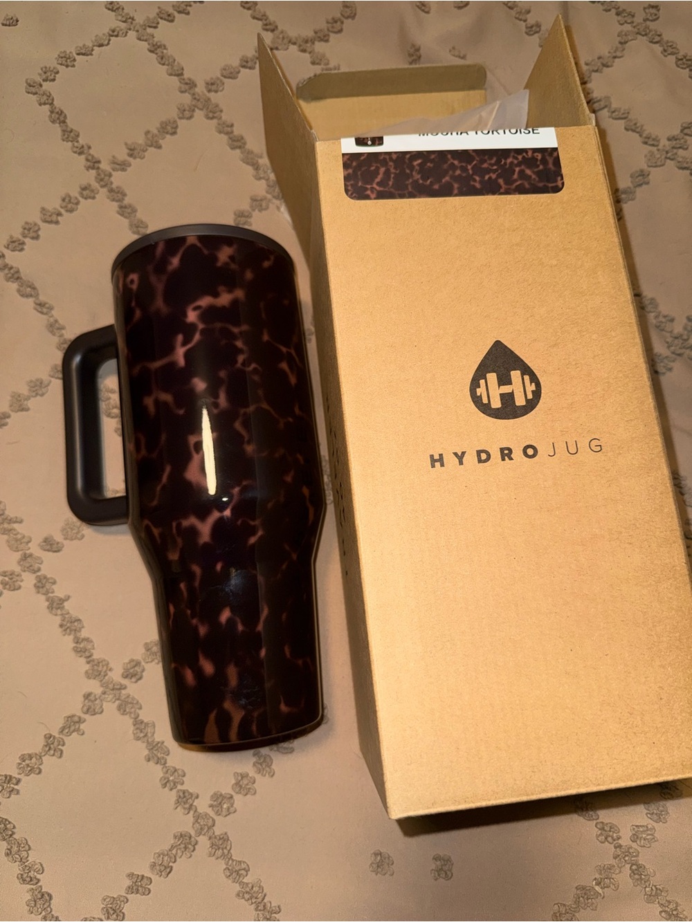 Hydrojug 40 oz Mocga tortoise